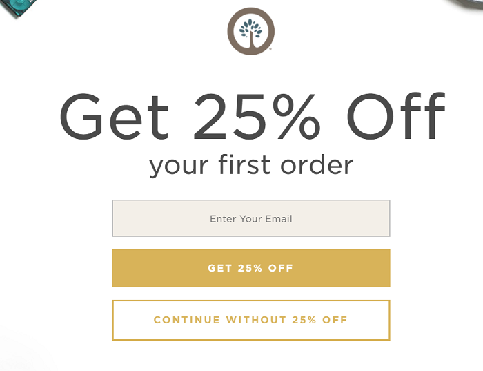 southtree-using-popups-to-promote-their-brand